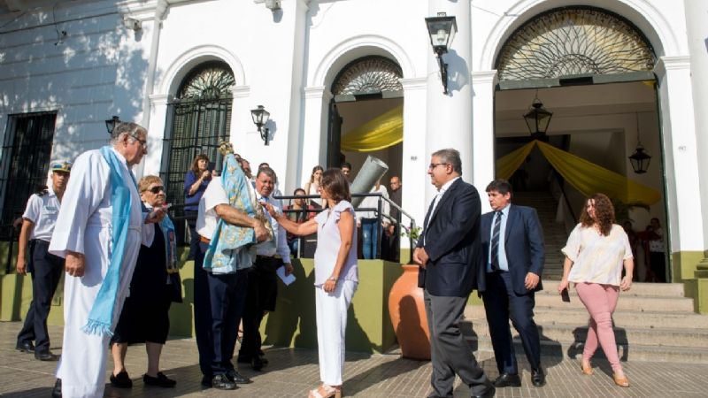 La Imagen de la Madre del Valle en Casa de Gobierno