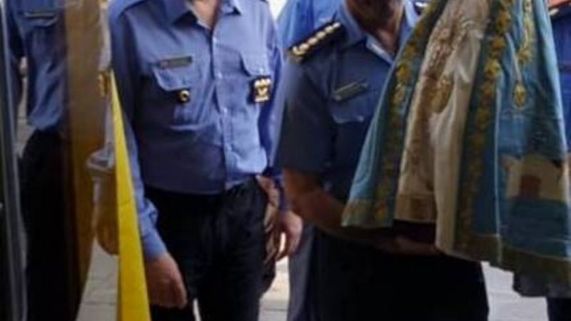 Visita de la Virgen del Valle a la Jefatura General de Policía