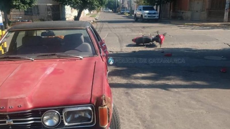 Accidente en avenida Ocampo