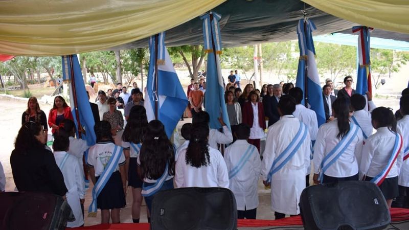 La Escuela Primaria N° 442 de Agua Amarilla celebró 100 años de vida