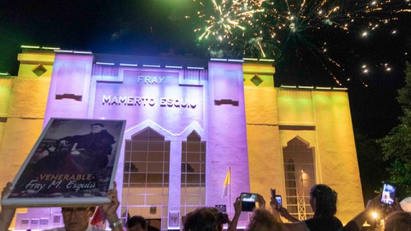 “La Virgen María está alegre porque uno de sus hijos será elevado a la gloria”