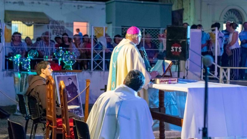 “La Virgen María está alegre porque uno de sus hijos será elevado a la gloria”