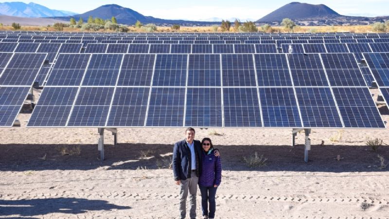 El martes se inaugura el Parque Solar de Antofagasta de la Sierra