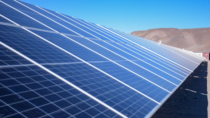 El martes se inaugura el Parque Solar de Antofagasta de la Sierra