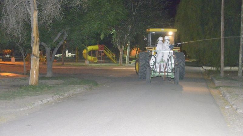 Refuerzan la campaña de fumigación en Santa María