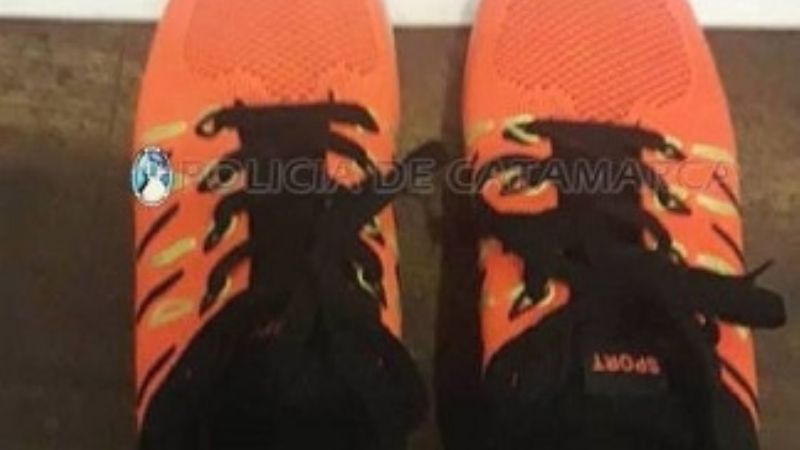 Recuperan zapatillas