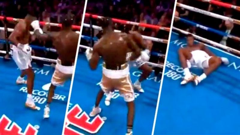 Con fulminante nocaut, Wilder retuvo ante Ortiz