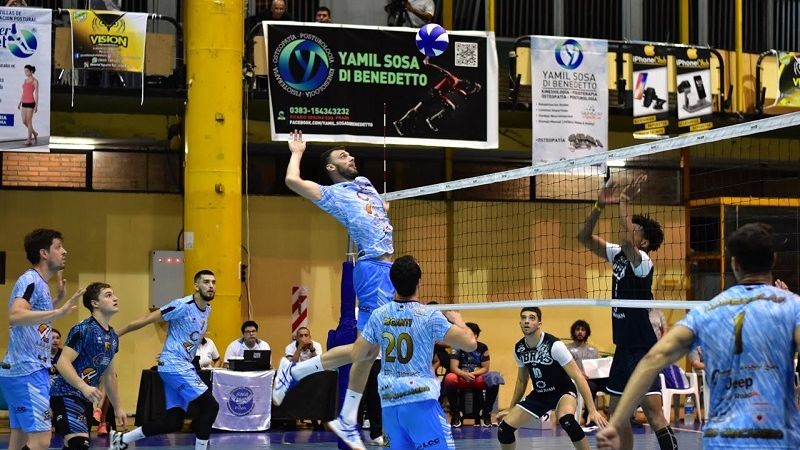 Le faltó poco a Ateneo, que cayó 2-3 ante Obras (SJ)