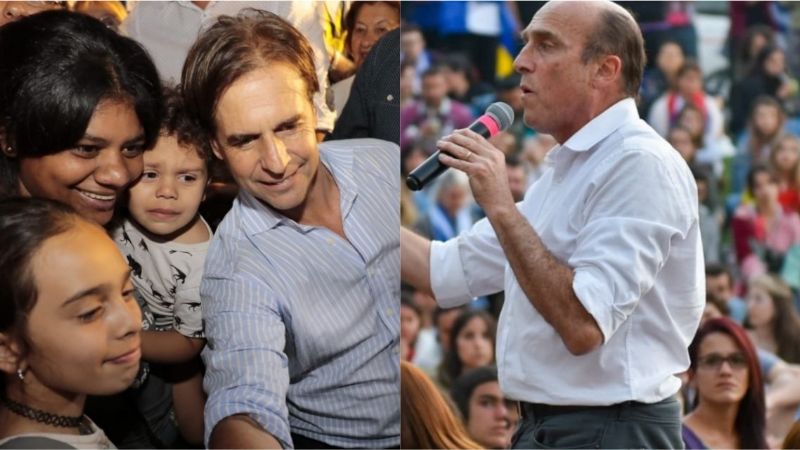 Balotaje en Uruguay: leve diferencia entre Lacalle y Martínez