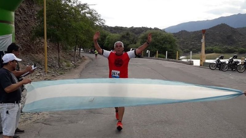 Ignacio Bottega y Natalia Díaz ganaron la Maratón de UPCN