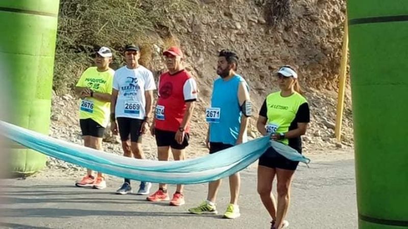 Ignacio Bottega y Natalia Díaz ganaron la Maratón de UPCN
