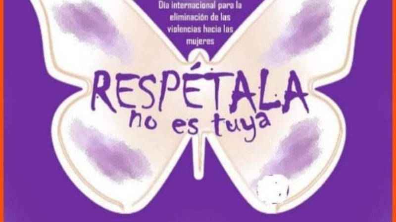 Conmemoran el Día Internacional para la Eliminación de la Violencia contra la Mujer