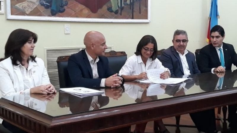 Se renovó el convenio con el Banco Nación