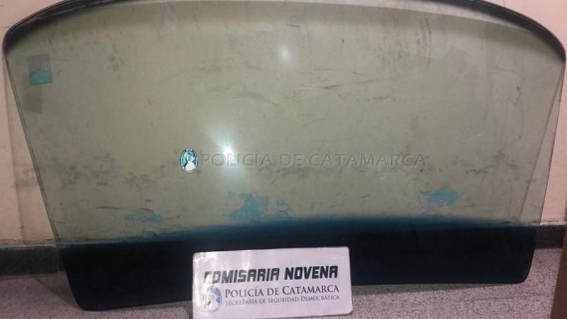 Secuestran un parabrisas de dudosa procedencia