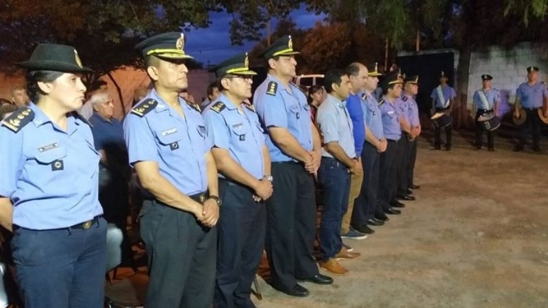 Homenaje a integrantes de la Banda de Música de la Policía