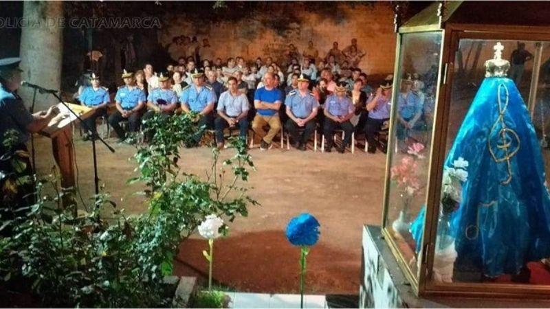 Homenaje a integrantes de la Banda de Música de la Policía