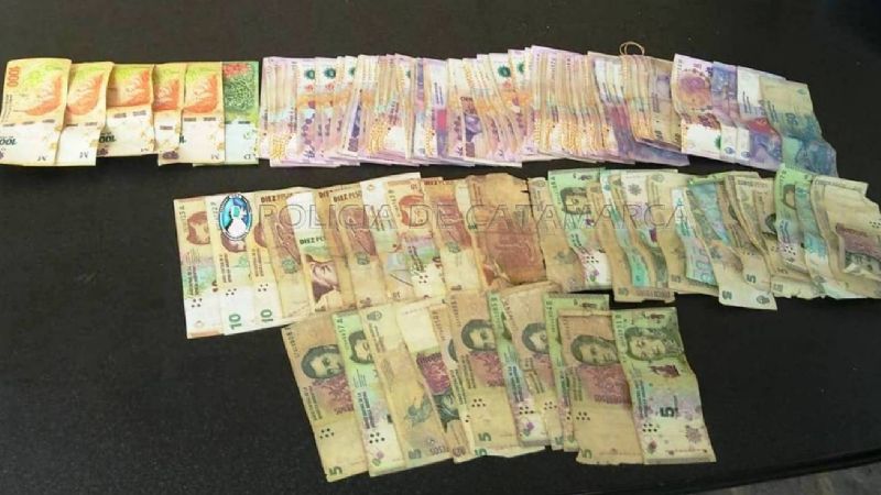 Recuperan más de 16 mil pesos robados en una vivienda en Esquiú, La Paz