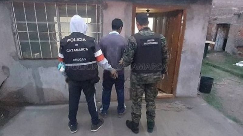 Desbaratan un punto de venta de marihuana en Valle Viejo