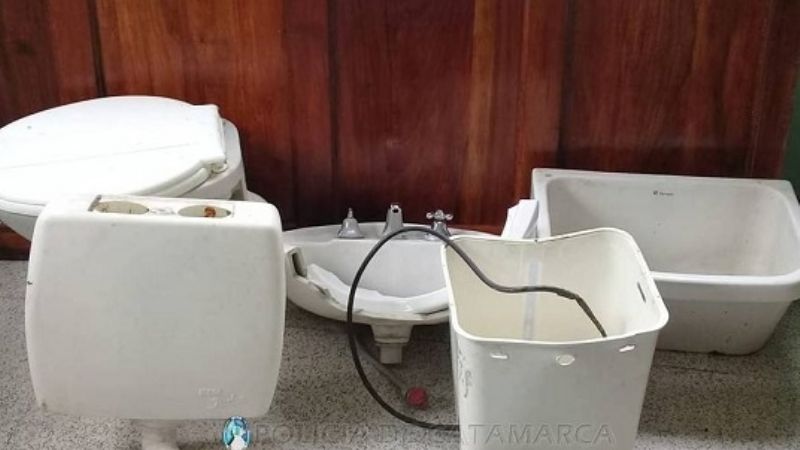 Secuestran sanitarios