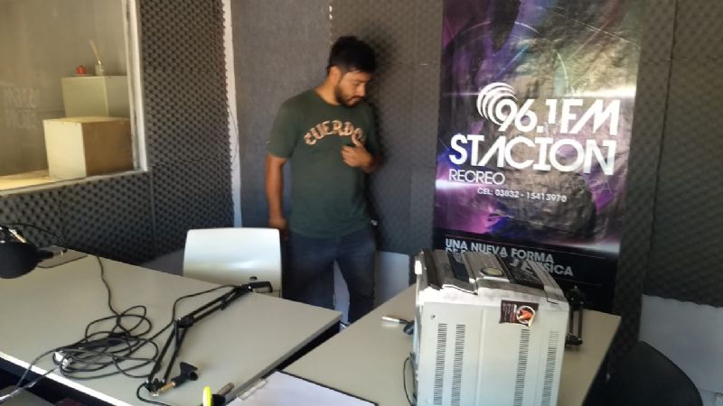 Desvalijaron una radio y la sacaron del aire