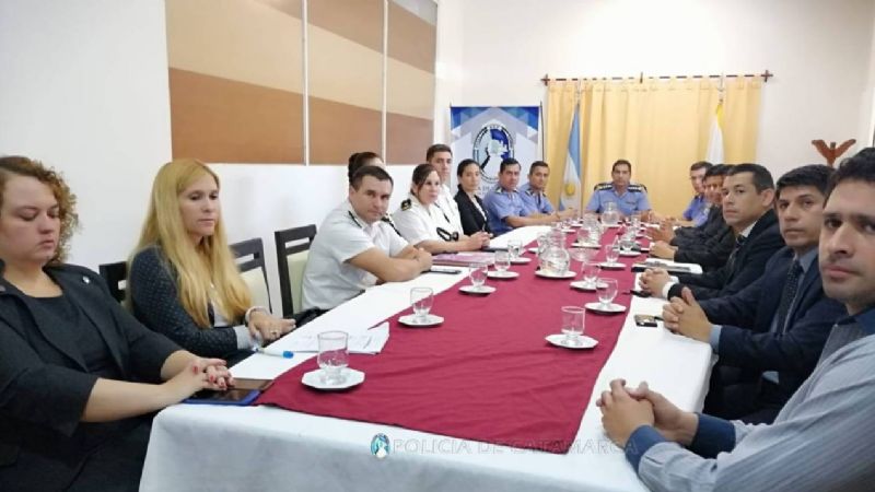 Reunión de los representantes del Convenio Policial Argentino Región NOA