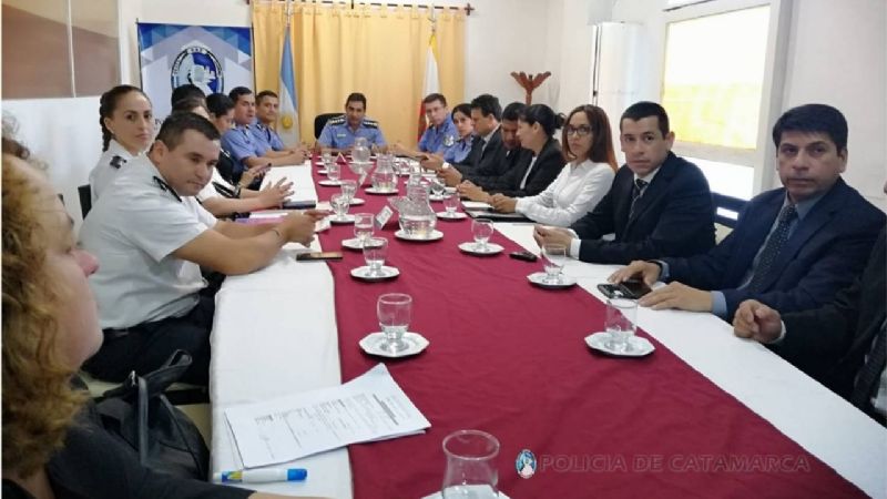 Reunión de los representantes del Convenio Policial Argentino Región NOA