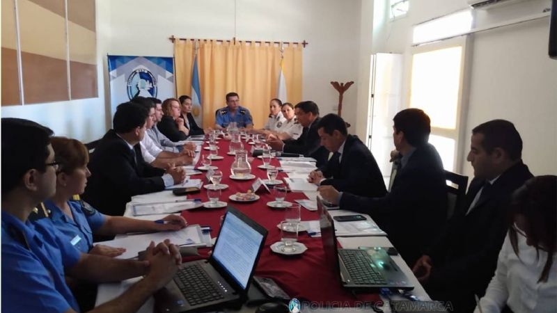 Reunión de los representantes del Convenio Policial Argentino Región NOA