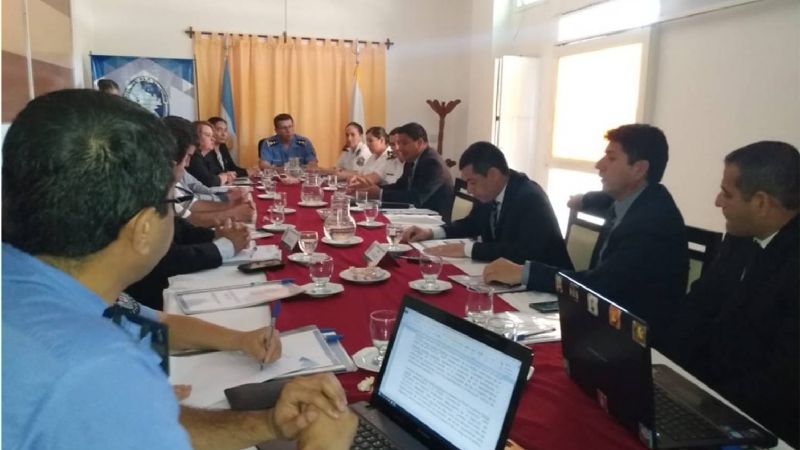 Reunión de los representantes del Convenio Policial Argentino Región NOA