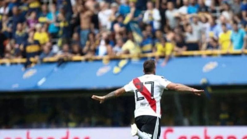 Lucas Pratto agradeció el apoyo de los hinchas de River