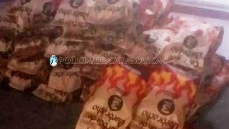 Secuestran bolsas de carbón