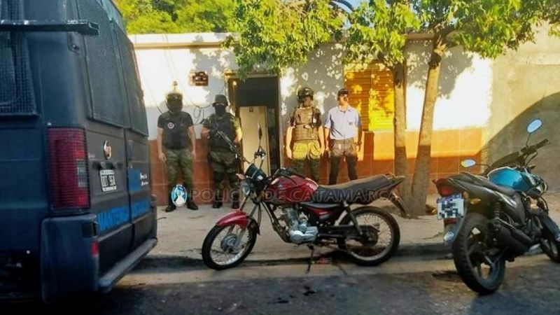 Tercer allanamiento positivo en la misma vivienda