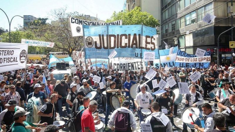 Judiciales nacionales, de paro