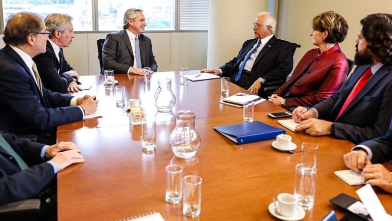 Encuentros “clave” de Fernández con importantes personalidades