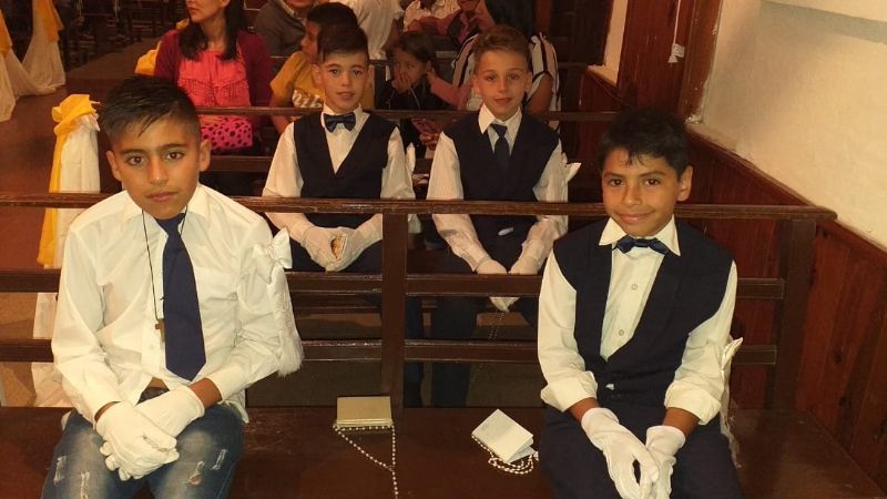 Primera Comunión en El Alto