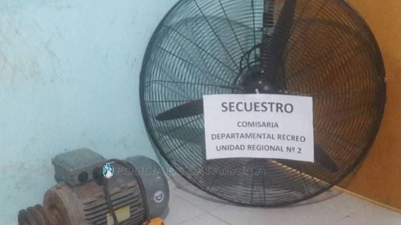 Esclarecen robo en un polideportivo