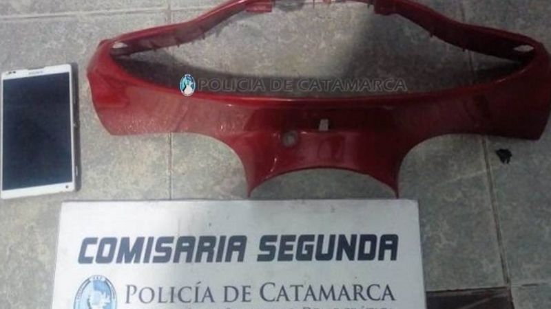 Aprehendido con elementos que serían robados