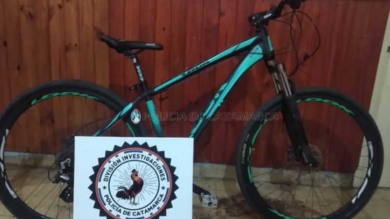 Recuperan tres bicicletas