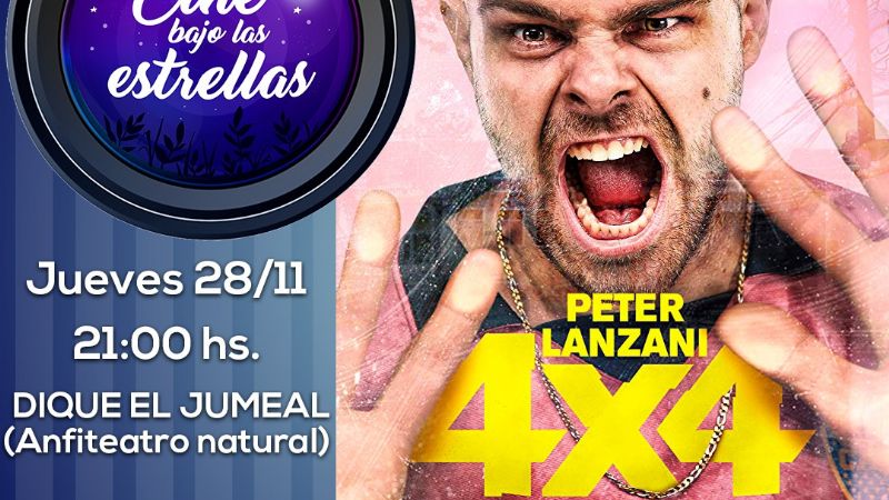 Función de “Cine bajo las estrellas” en El Jumeal