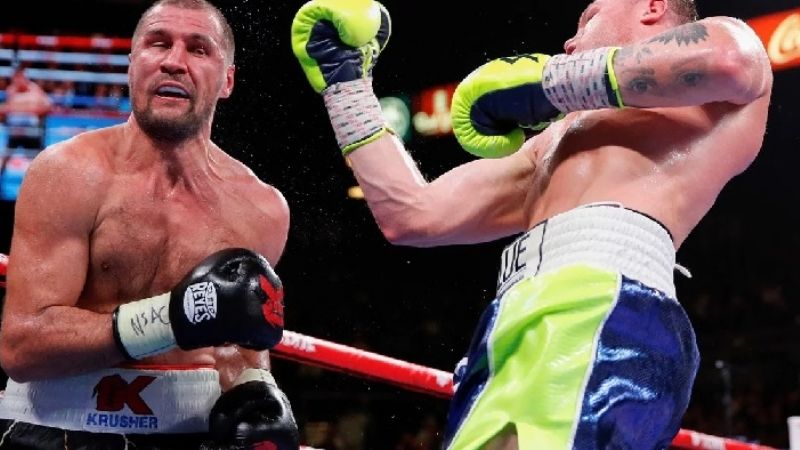 Impactante nocaut de Canelo Álvarez ante Sergey Kovalev