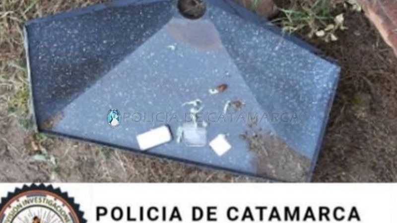 Iban para esclarecer un robo y encontraron droga
