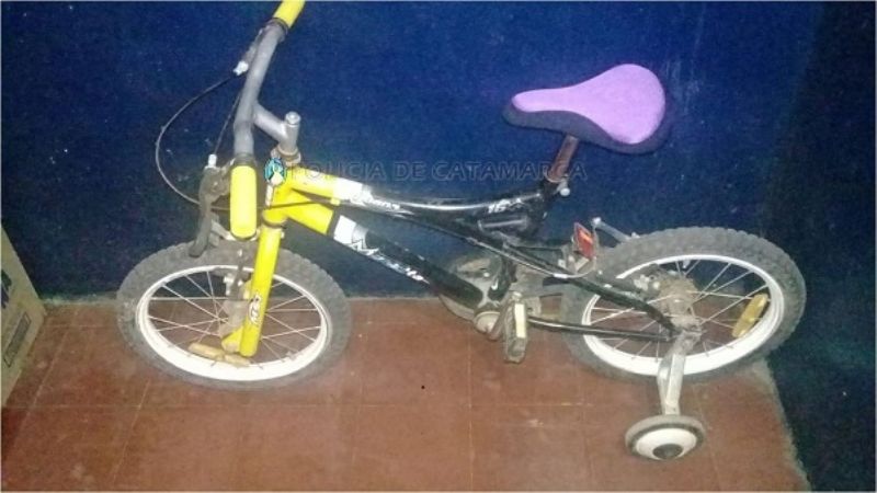 Recuperan una bicicleta sustraída