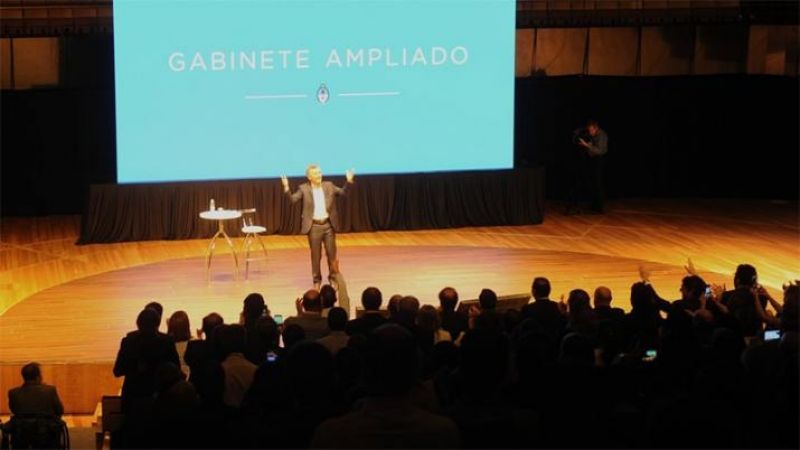 Macri encabezará la primera reunión de gabinete ampliado