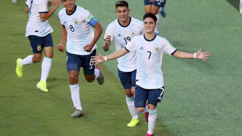 Argentina avanzó a 8vos. de final del Mundial Sub 17