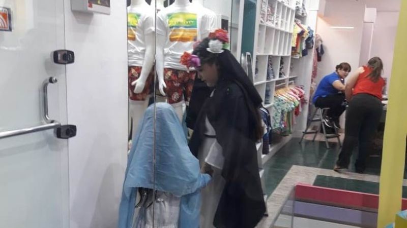 Celebración de todos los Santos con los niños en Villa Dolores y Santa Rosa