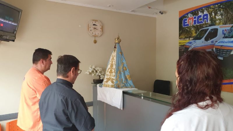 La Virgen del Valle inició sus visitas preparando las fiestas marianas