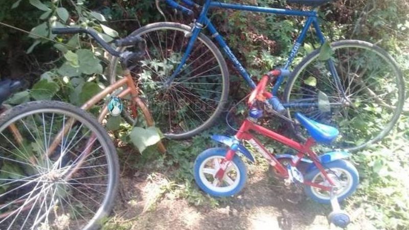 Recuperan 3 bicicletas