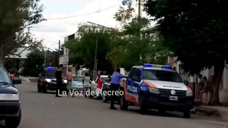 Fuerte operativo con un arrestado por amenaza de muerte a Polti