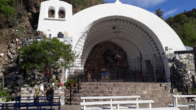 Los trabajos de refacción en la Gruta tienen un avance del 60%