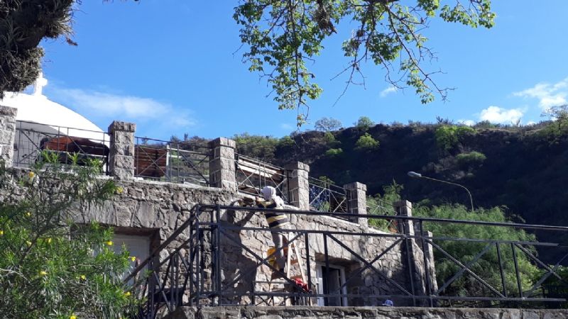 Los trabajos de refacción en la Gruta tienen un avance del 60%