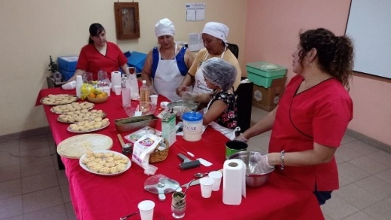 Brindaron un taller de cocina para celíacos